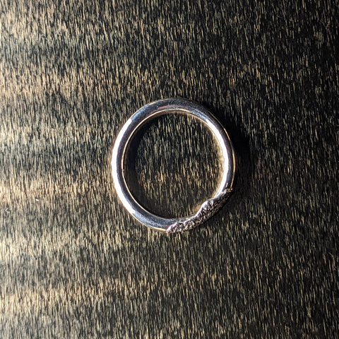 Ring Oval with structure 01 | Synergy | Summer Sale